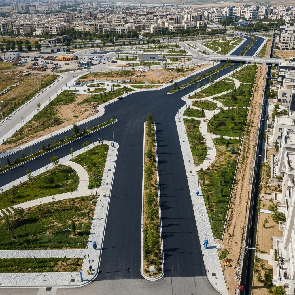 خدمات اجرای آسفالت و محوطه سازی در تهران فرحزاد